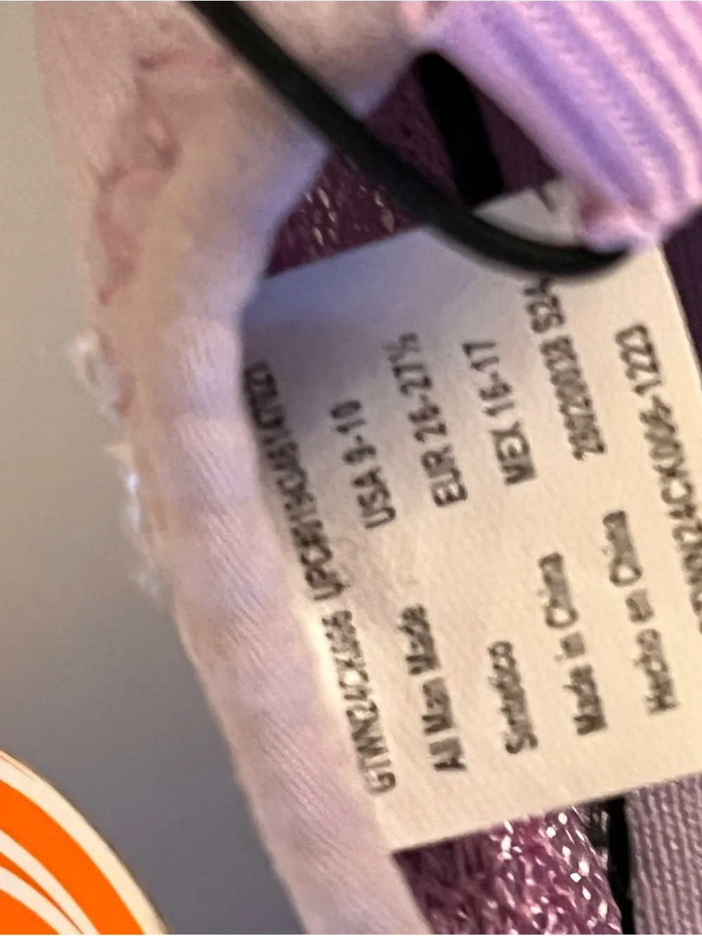 Kids Lavender Water-Friendly Slip-On Shoes By Wonder Nation Size 9-10